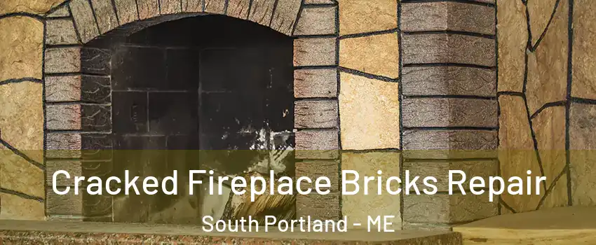  Cracked Fireplace Bricks Repair South Portland - ME