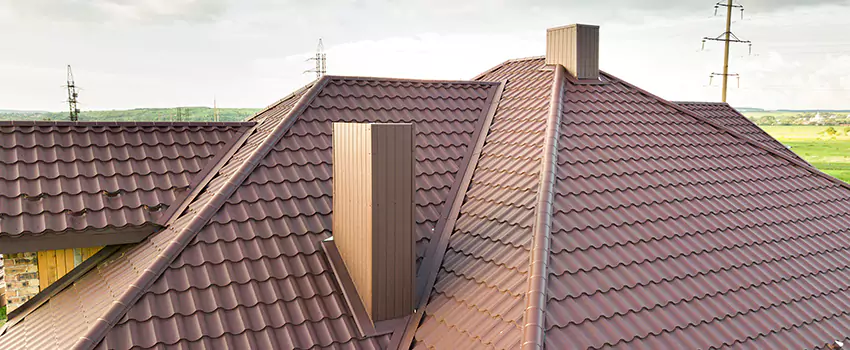 Residential Chimney Flashing Restoration in South Portland, ME