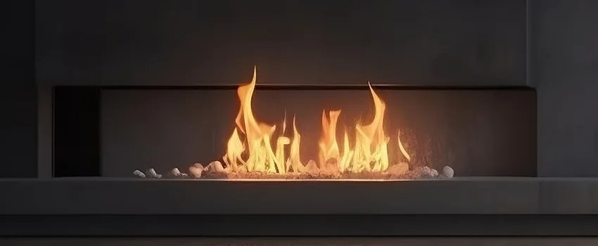 B-Vent Gas Fireplace Installation in South Portland, ME
