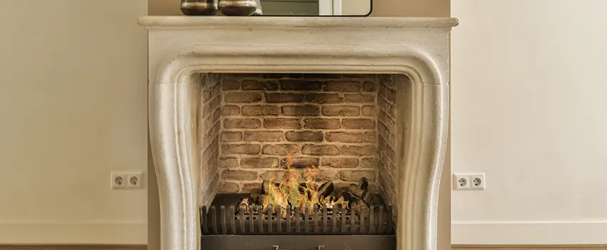 Vintage-style Fireplace Redesign in South Portland, Maine