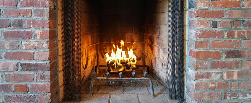 Repairing Damaged Fireplace Tiles in South Portland, Maine