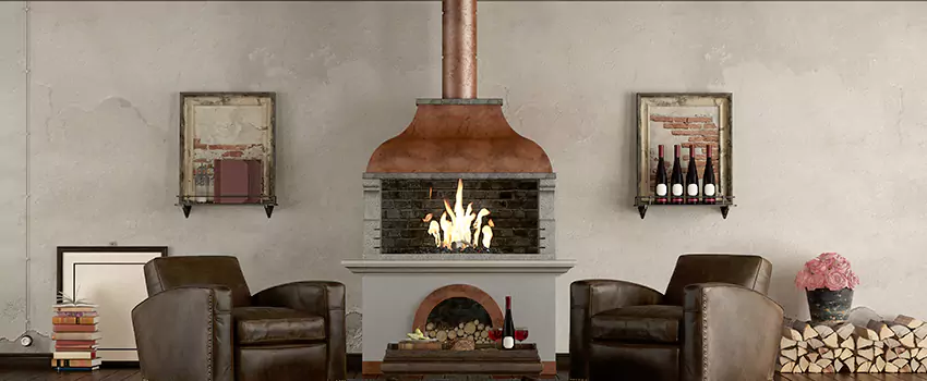 Thelin Hearth Products Providence Pellet Insert Fireplace Installation in South Portland, ME