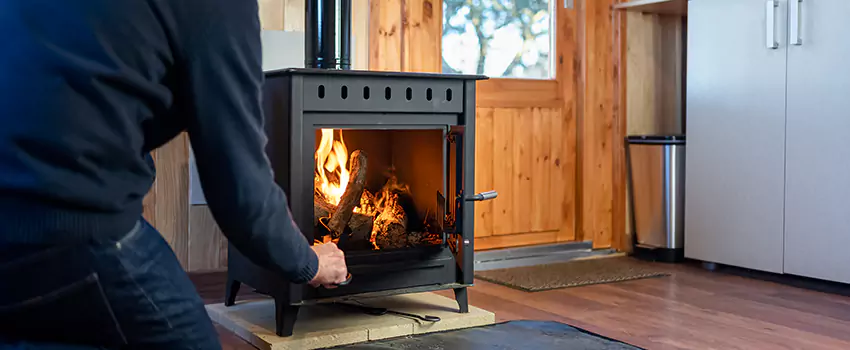Open Hearth Wood Fireplace Installation in South Portland, ME