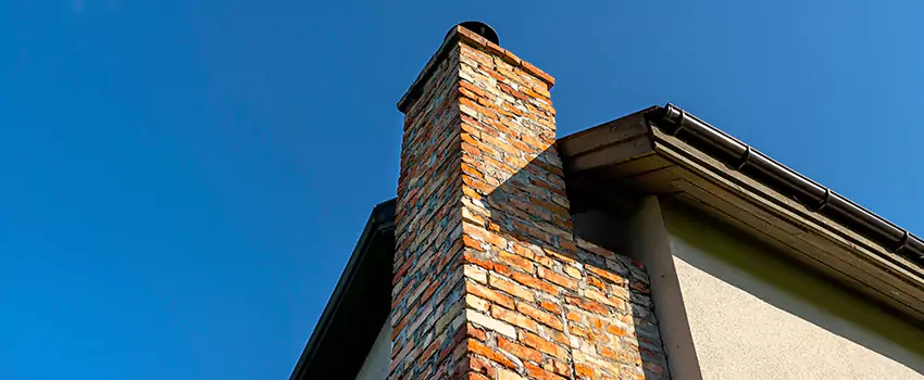 Masonry Chimney Flashing Repair in South Portland, Maine