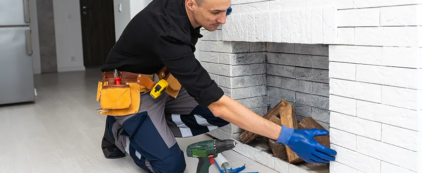 Fireplace Damaged Damper Frame Repair Services in South Portland, Maine