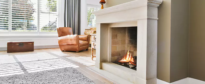 Vintage Fireplace Refacing in South Portland, Maine