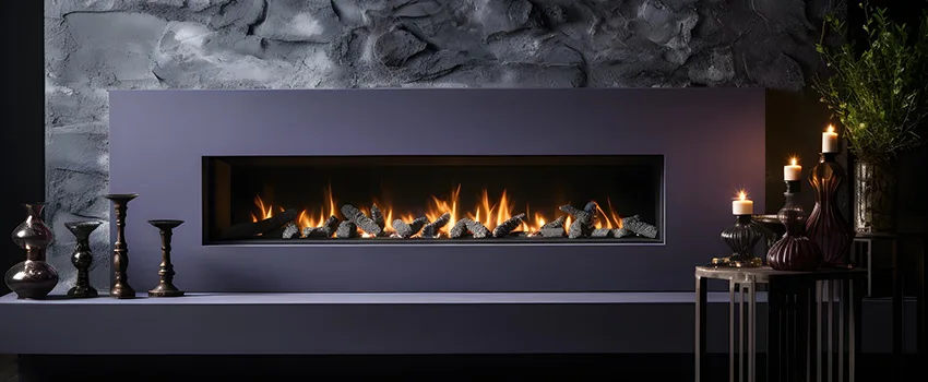 Ember Bed for Ventless Gas Fireplace in South Portland, ME