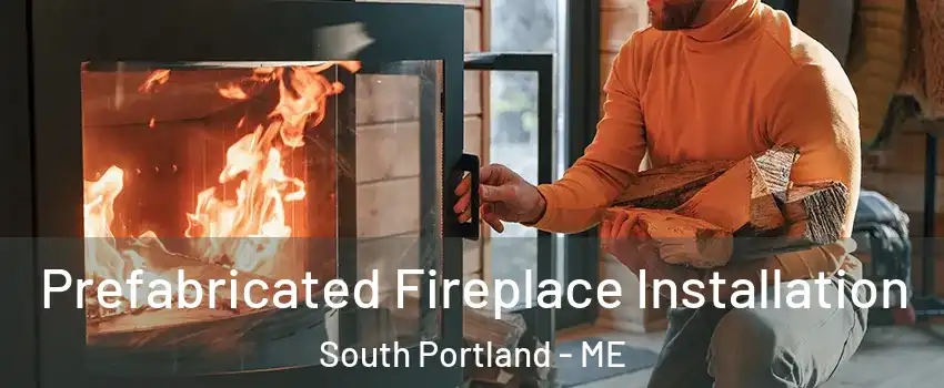  Prefabricated Fireplace Installation South Portland - ME